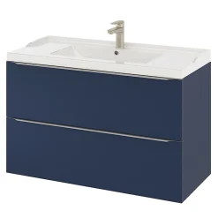 Plan vasque blanc GoodHome Lana 100 cm