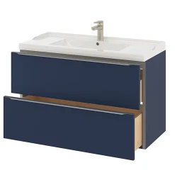 Plan vasque blanc GoodHome Lana 100 cm
