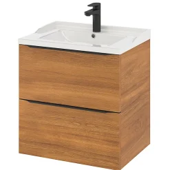 Plan vasque blanc GoodHome Lana 60 cm