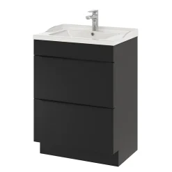 Plan vasque blanc GoodHome Lana 60 cm