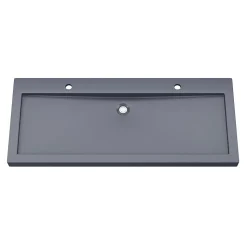 Plan vasque en pierre noire l.120 cm, Cooke & Lewis Harmon