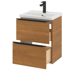 Plan vasque faible profondeur blanc GoodHome Nira 50 cm