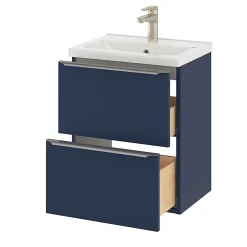 Plan vasque faible profondeur blanc GoodHome Nira 50 cm