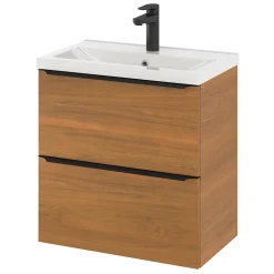 Plan vasque faible profondeur blanc GoodHome Nira 60 cm