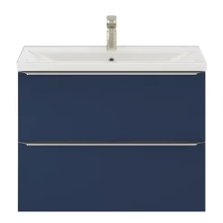 Plan vasque faible profondeur blanc GoodHome Nira 80 cm