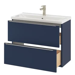 Plan vasque faible profondeur blanc GoodHome Nira 80 cm