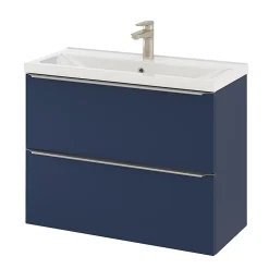 Plan vasque faible profondeur blanc GoodHome Nira 80 cm