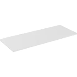 Plan vasque ICON 180 cm Finition blanc alpin mat Accessoire meuble sous vasque design