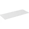 Plan vasque ICON 120 cm Finition blanc alpin mat Accessoire meuble sous vasque moderne