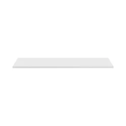 Plan vasque ICON 120 cm Finition blanc alpin mat Accessoire meuble sous vasque moderne