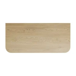 Plan vasque KORI 100 cm chene clair Accessoire pour meuble sous vasque