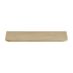 Plan vasque KORI 100 cm chene clair Accessoire pour meuble sous vasque