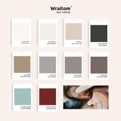 Plan vasque lavabo POALGI résine Wraitom 100x46 cm beige albero série Bül