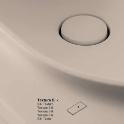 Plan vasque lavabo POALGI résine Wraitom 100x46 cm blanc perle série Bül