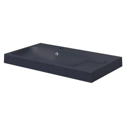 Plan vasque noir GoodHome Mila 80 cm