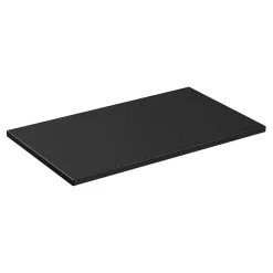 Plan vasque NOXERA 80 cm Noir mat À poser Finition MDF et film PVC