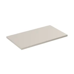 Plan vasque NOXERA 80 cm Beige mat À poser Design élégant et compact
