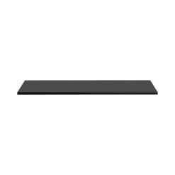 Plan vasque NOXERA 120 cm Noir mat Pour vasques à poser Finition élégante
