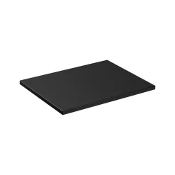 Plan vasque NOXERA 60 cm Noir mat Pour vasque à poser Finition MDF et PVC