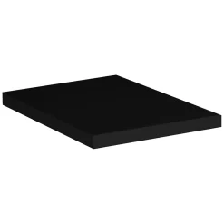 Plan vasque VANO L20 x P40 cm Noir mat À poser Elément de finition latéral