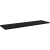 Plan vasque VANO L140 x P40 cm Noir mat À poser Grande largeur et style design