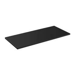 Plan vasque VANTA 120 cm noir Plateau pour meuble sous vasque
