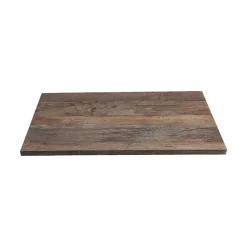 Plan vasque VANTA chene foncé 60 cm Tablette de salle de bain