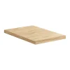 Plan vasque YOKA Finition chene clair, 30 cm
