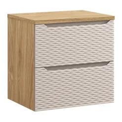 Plan vasque YOKA Finition chene clair, 70 cm