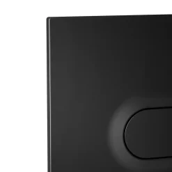 Plaque de chasse d'eau noir GoodHome