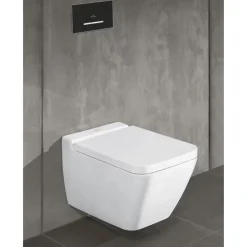 Plaque de commande VILLEROY ET BOCH WC ViConnect noir mat