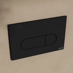 Plaque de commande VITRA Root Round Noir mat