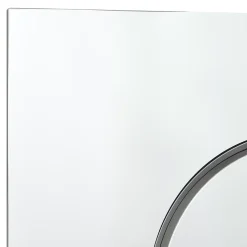 Plaque de déclenchement WC double touche chromée GoodHome