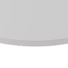Plateau laminé gris rond, diamètre 50 cm, pour bureau, table, table basse