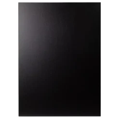 Plateau laminé noir 120 x 80 cm pour bureau, table, table basse