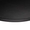 Plateau laminé noir rond, diamètre 50 cm, pour bureau, table, table basse