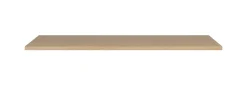 Plateau pour armoire de salle de bain, couleur: Chêne Clair, dimensions: 80 x 45 x 1,6 cm