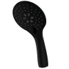 Poignée de douche Maneral 1 position ronde finition NOIR mat en ABS Kibath