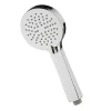Poignée de douche manuelle 3 positions ALAS ronde finition chrome brillant en ABS Kibath