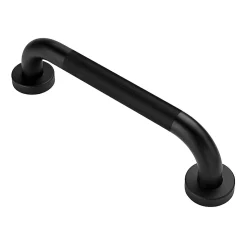Poignée de sécurité antidérapante de 30 cm avec finition NOIRE mate en acier inoxydable Kibath