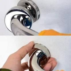 Poignée de sécurité antidérapante de 30 cm avec finition NOIRE mate en acier inoxydable Kibath