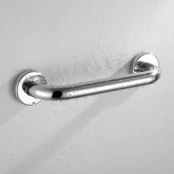 Poignée de sécurité LISA 40 cm, finition chrome poli, en acier inoxydable Kibath