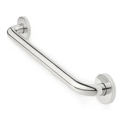 Poignée de sécurité LISA 40 cm, finition chrome poli, en acier inoxydable Kibath