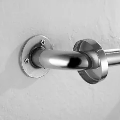 Poignée de sécurité LISA 50 cm, finition chrome poli, en acier inoxydable Kibath