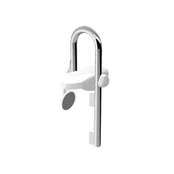 Poignée d'entrée pour le bain Acier Inox Chromé Spirella