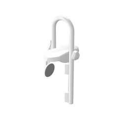 Poignée d'entrée pour le bain Acier Inox Blanc Spirella