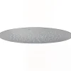 Pomme de douche haute à encastrer ronde inox diamètre 50cm sorties d'eau en silicone anti-calcaire SANINDUSA Square chromé