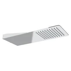 Pomme De Douche Murale Chromée En Acier Inoxydable À Effet De Pluie
