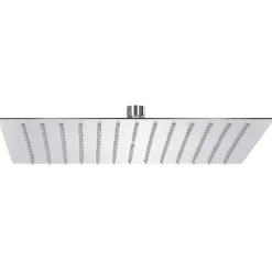 Pomme de douche pluie 30x30 cm argente Helloshop26