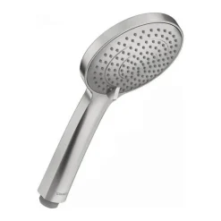 Pommeau de douche 3 jets DURAVIT Universal avec curseur inox brossé + flexible de douche